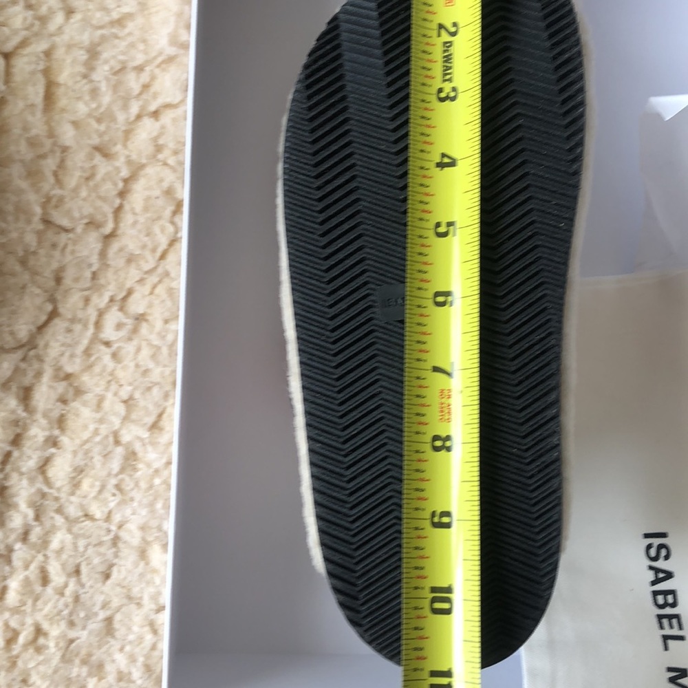 Isabel Marant Mirst Shearling Slide $890 - Picture 11 of 16